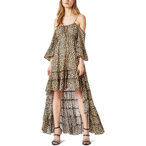 Robe Robe Asymtrique En Mousseline Lopard - Blugirl - Modalova