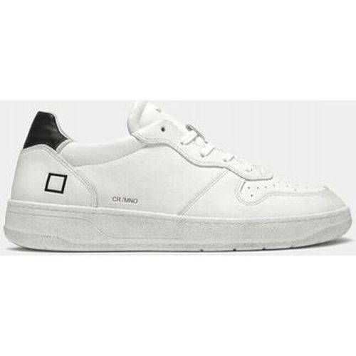 Baskets M371-CR-MN-WB COURT MONO-WHITE-BLACK - Date - Modalova