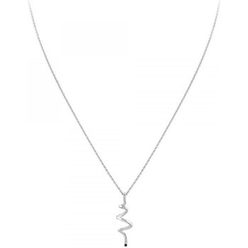 Collier BD1549-COLLIER-ARGENT-DIAMANT-NOIR - Sc Crystal - Modalova