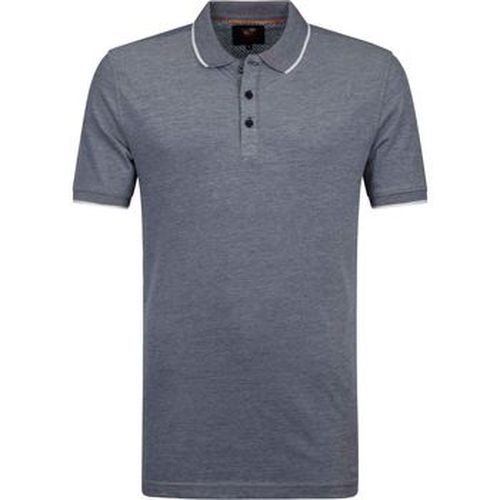 T-shirt Suitable Oxford Polo Gris - Suitable - Modalova