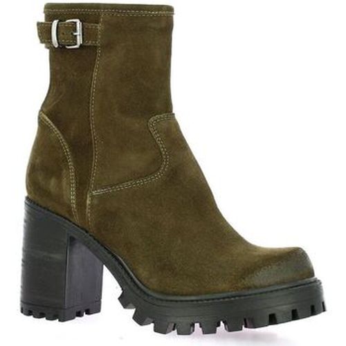 Boots Boots cuir velours - Spaziozero - Modalova