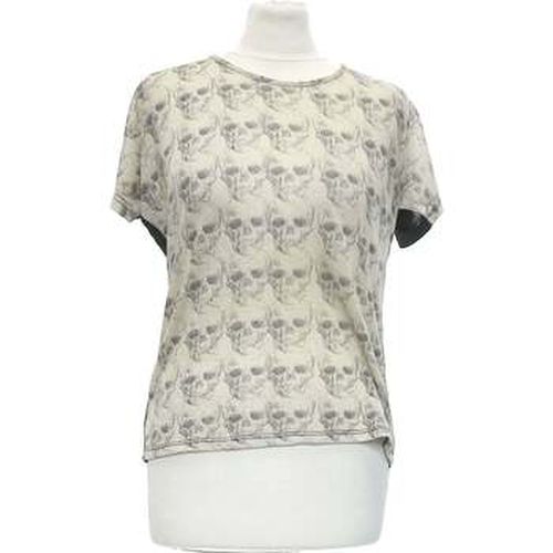 T-shirt top manches courtes 38 - T2 - M - Zara - Modalova