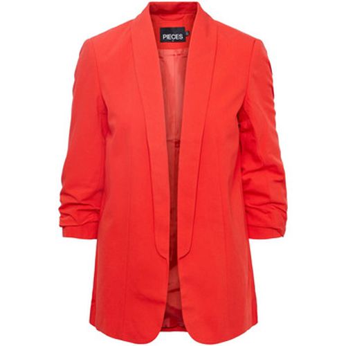 Veste Blazer à manches froncées - Pieces - Modalova