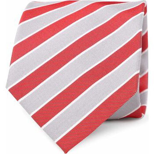Cravates et accessoires Cravate Soie Rayures Grise - Suitable - Modalova