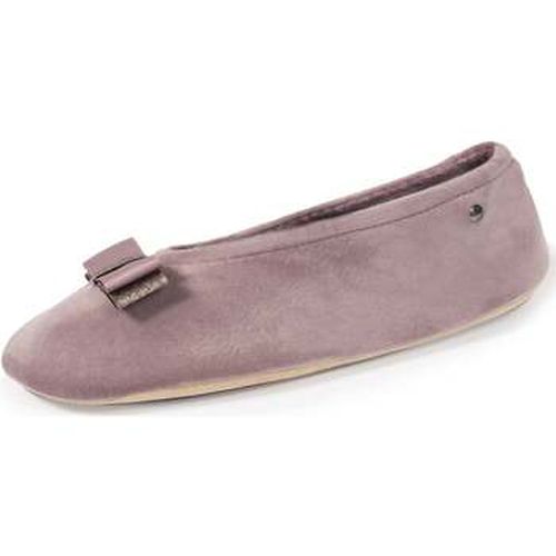 Chaussons Chaussons ballerines Nœud Gros-grain Taupe - Isotoner - Modalova