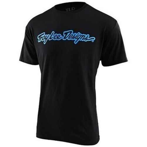 T-shirt TLD T-Shirt Signature - Black Heather Tr - Troy Lee Designs - Modalova