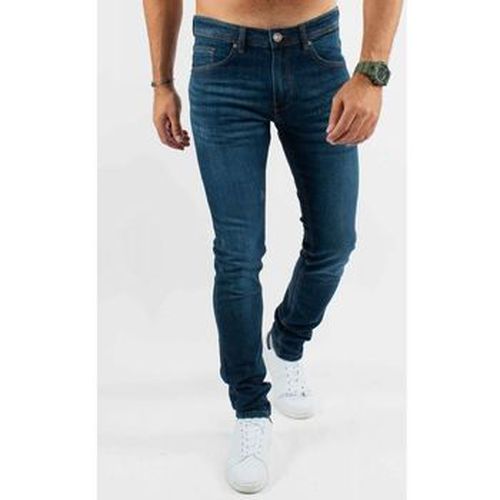 Jeans Jean super slim délavé stone wash bleu stone - Hollyghost - Modalova