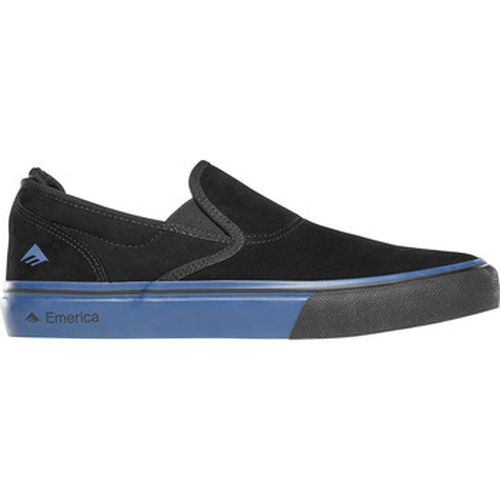Chaussures de Skate WINO G6 SLIP-ON BLACK BLUE BLACK - Emerica - Modalova