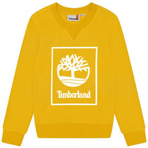 Pull Sweat enfant Moutarde - T25T58/56B - Timberland - Modalova