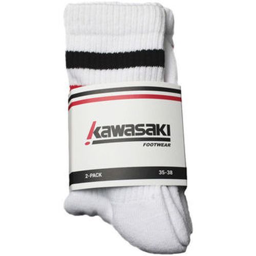 Chaussettes hautes 2 Pack Socks K222068 1002 White - Kawasaki - Modalova