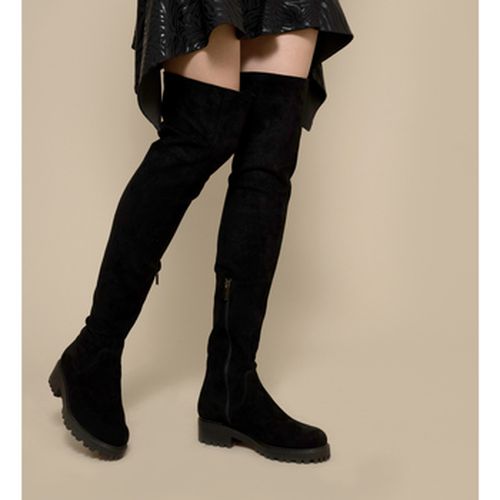 Cuissardes Over the knee boots, high boots, sued effects high boots, hand m - Deimos - Modalova