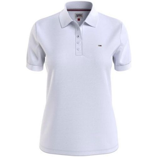 T-shirt Polo Ref 57726 YBR White - Tommy Jeans - Modalova