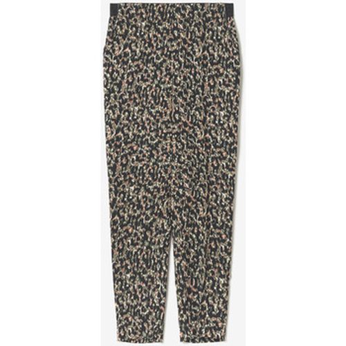 Pantalon Pantalon way à motif léopard kaki - Le Temps des Cerises - Modalova