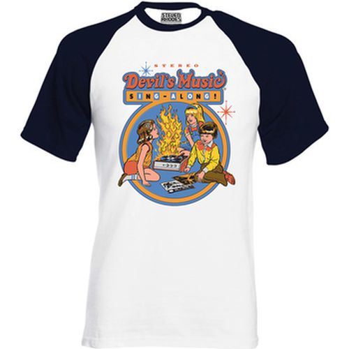 T-shirt Devil's Music Sing Along - Steven Rhodes - Modalova