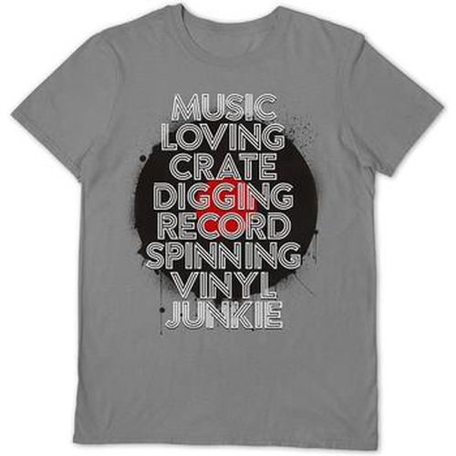 T-shirt Music Loving Crate Digging - Pyramid International - Modalova
