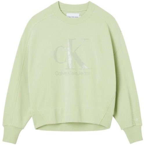Sweat-shirt Pull Ref 56544 l99 Jaded Green - Calvin Klein Jeans - Modalova