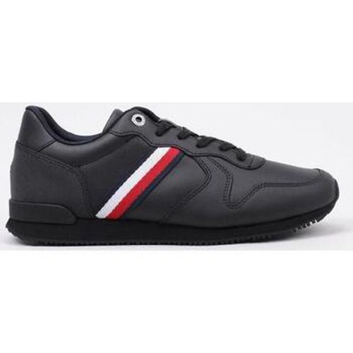 Baskets basses ICONIC RUNNER LEATHER - Tommy Hilfiger - Modalova