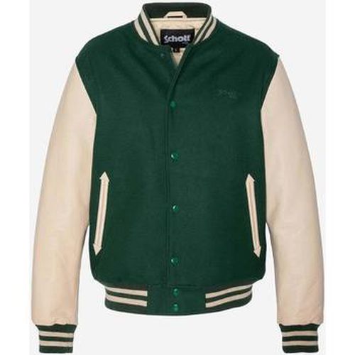 Veste Schott LC8705 GREEN/BEIGE - Schott - Modalova