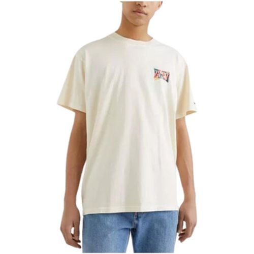 T-shirt T Shirt Ref 56505 Ancient White - Tommy Jeans - Modalova