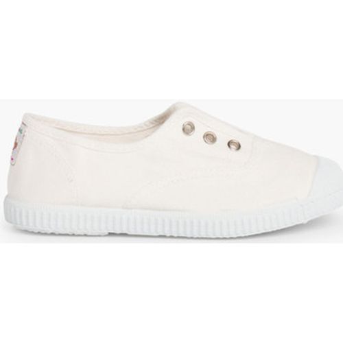 Espadrilles Tennis en Toile avec Bout Caoutchouc Sans Lacets - Pisamonas - Modalova