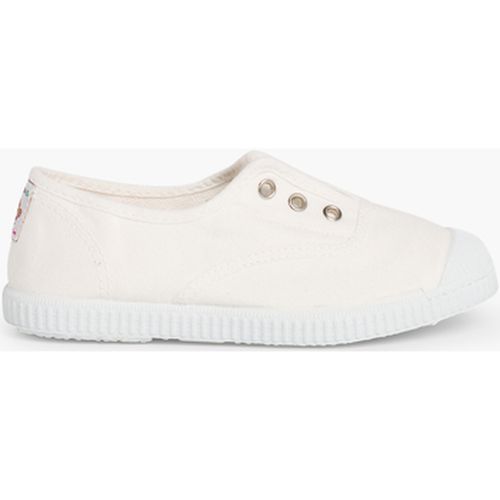 Espadrilles Tennis en Toile avec Bout Caoutchouc Sans Lacets - Pisamonas - Modalova