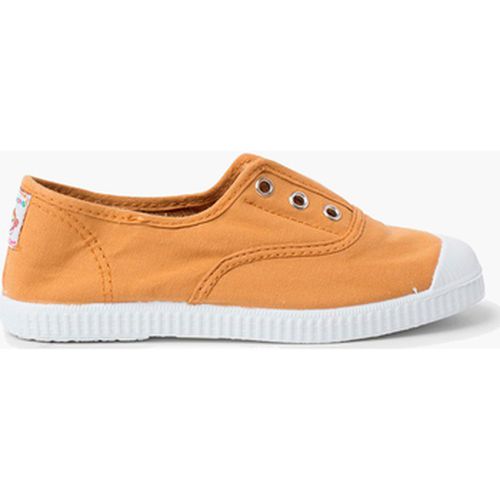 Espadrilles Tennis en Toile avec Bout Caoutchouc Sans Lacets - Pisamonas - Modalova