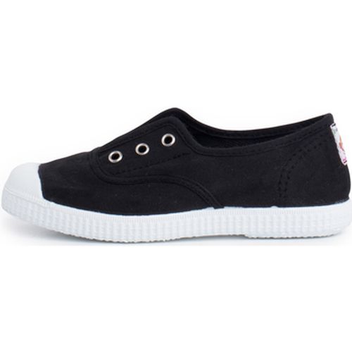 Espadrilles Tennis en Toile avec Bout Caoutchouc Sans Lacets - Pisamonas - Modalova