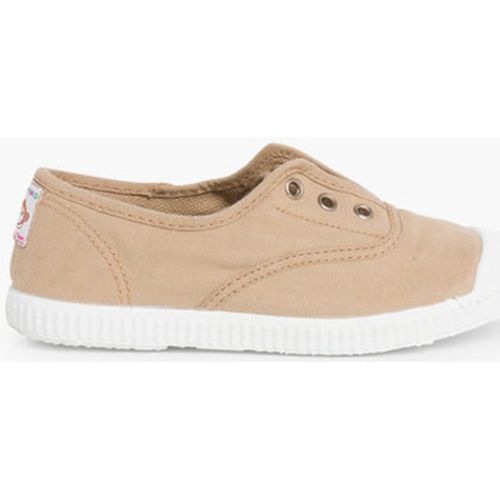 Espadrilles Tennis en Toile avec Bout Caoutchouc Sans Lacets - Pisamonas - Modalova