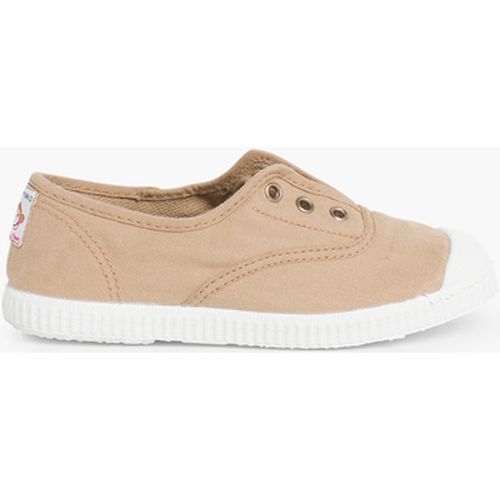 Espadrilles Tennis en Toile avec Bout Caoutchouc Sans Lacets - Pisamonas - Modalova