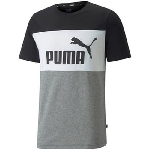 T-shirt Puma Ess Colorblock Tee - Puma - Modalova