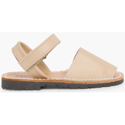 Derbies Sandales Avarcas cuir nappa et à scratch pour Enfant - Pisamonas - Modalova