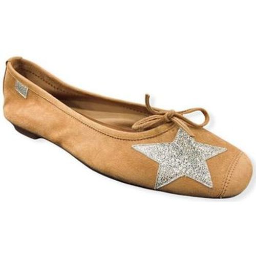 Ballerines Ballerines Plates HELLO Peau/Crack Camel - Reqin's - Modalova