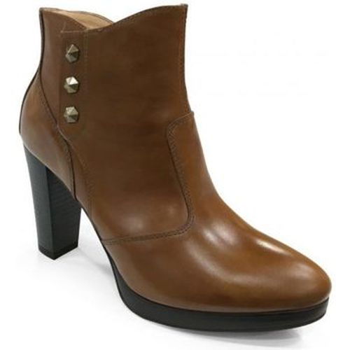 Bottines Boots talon Camel - NeroGiardini - Modalova