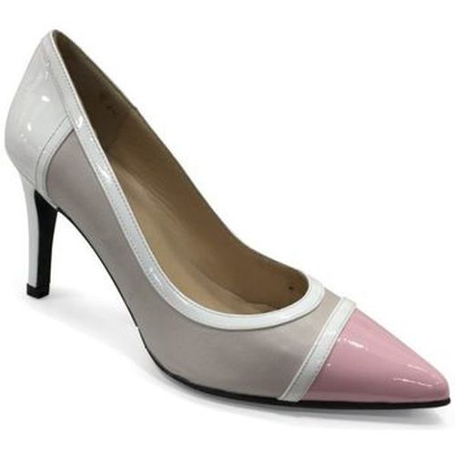 Chaussures escarpins Escarpin talon /Nude/Blanc - Brenda Zaro - Modalova