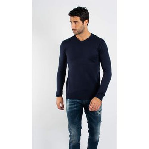 Pull Pull fin col V YY03 - Navy - Hollyghost - Modalova