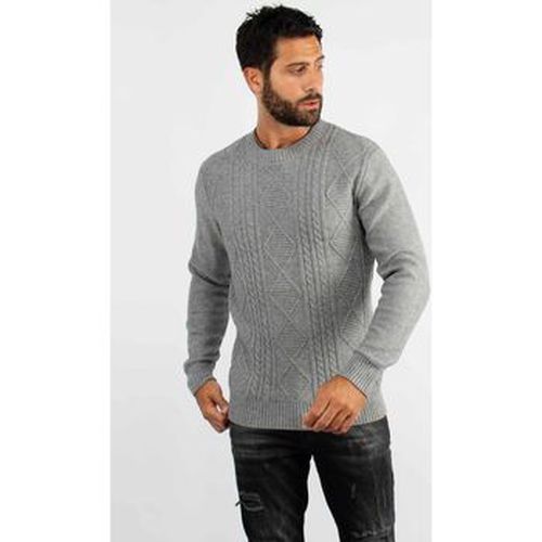 Pull Pull col rond en maille chiné - Hollyghost - Modalova