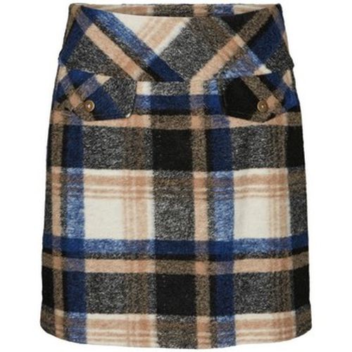 Jupes JUPE VMANNE HW SHORT WOOL - SODALITE BLUE / CHECKS . - XS - Vero Moda - Modalova