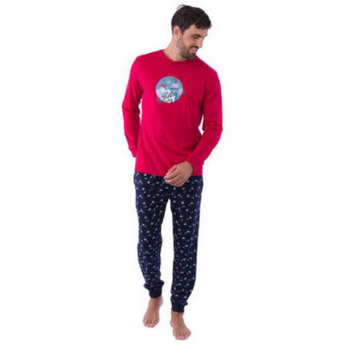 Pyjamas / Chemises de nuit Pyjama long en pur coton jersey RETRO WINTER - Achile - Modalova