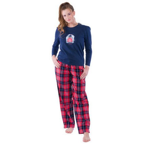 Pyjamas / Chemises de nuit Pyjama long en pur coton et bas en flanelle SNOW DOG - Achile - Modalova