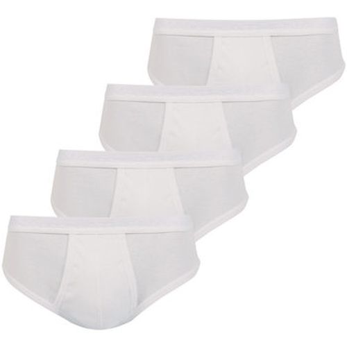 Slips Lot de 4 slips taille haute ouverts Coton Bio - Athena - Modalova