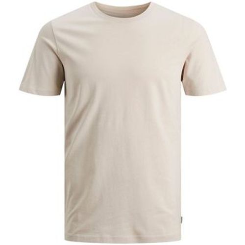 T-shirt 12156101-BASIC TEE-MOONBEAM - Jack & Jones - Modalova