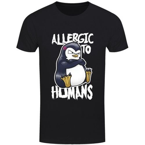 T-shirt Allergic To Humans - Psycho Penguin - Modalova