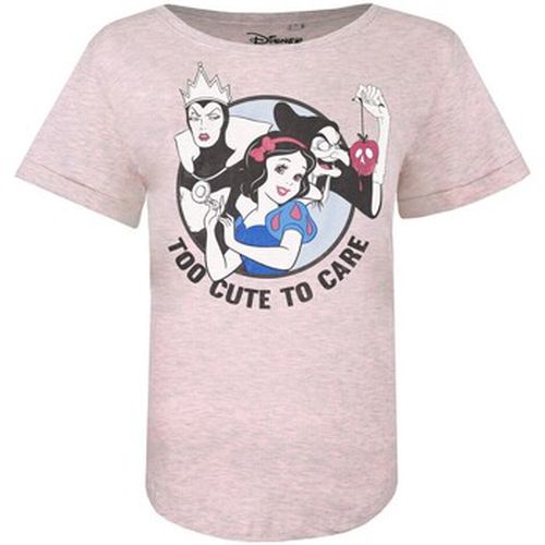 T-shirt Too Cute To Care - Snow White And The Seven Dwarfs - Modalova