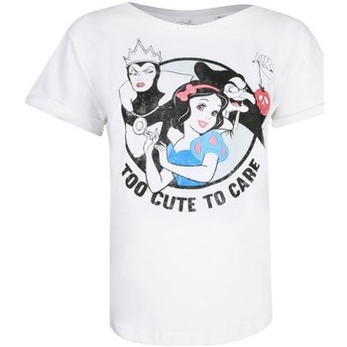 T-shirt Too Cute To Care - Snow White And The Seven Dwarfs - Modalova