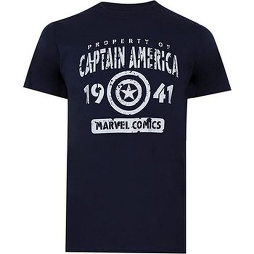 T-shirt Property Of Captain America - Marvel - Modalova