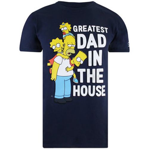 T-shirt Greatest Dad In The House - The Simpsons - Modalova