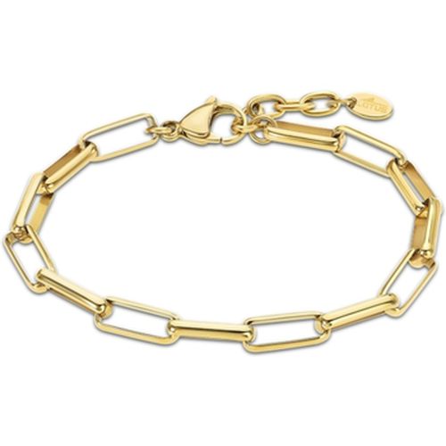 Bracelets Bracelet maille forçat acier doré - Lotus - Modalova