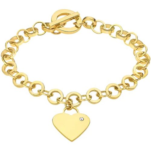 Bracelets Bracelet pampille coeur acier doré - Lotus - Modalova