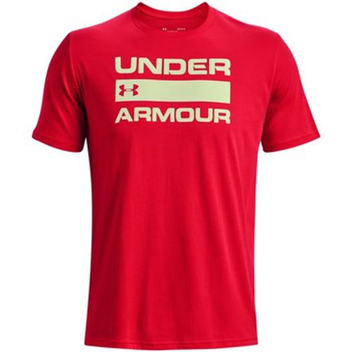 T-shirt T-shirt Tshr Ua Team Issue Wordmark Ss (red) - Under Armour - Modalova