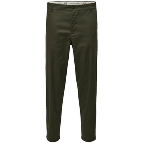 Pantalon Slim Tape Repton 172 Flex Pants - Forest Night - Selected - Modalova